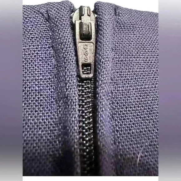 Vintage Willow Ridge Color Block Secretary Midi Dress Womens M - Picture 4 of 9